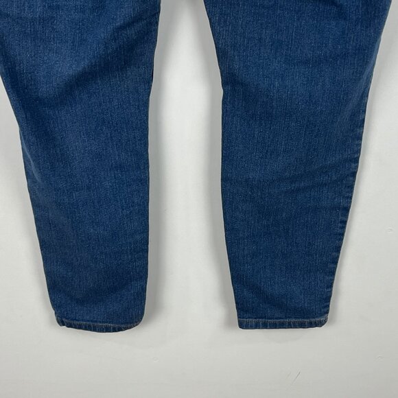 Forever 21 Ankle Skinny Jeans Size 18 Blue Waist 41in Inseam 28in Rise 10in - Picture 9 of 9